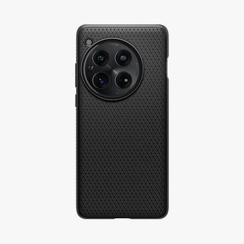 Spigen OnePlus 12 Liquid Air Matte Black custodia per cellulare 17,3 cm [6.82] Cover Nero (Oneplus 12 Liquid Air Matte - Black