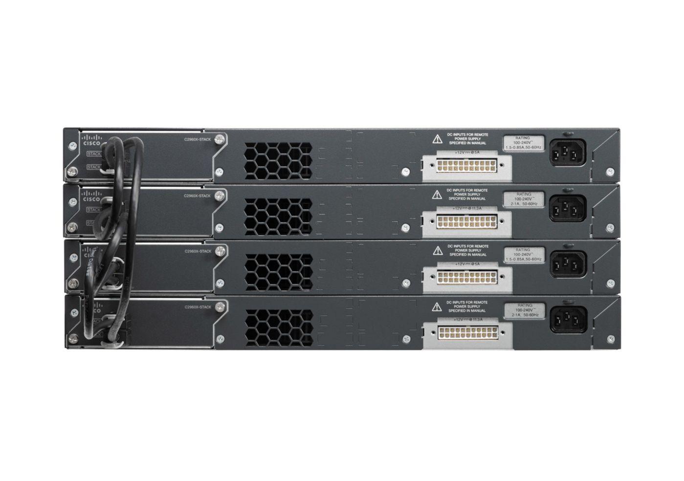 Catalyst 2960-X FlexStack Plus Stacking Module optional