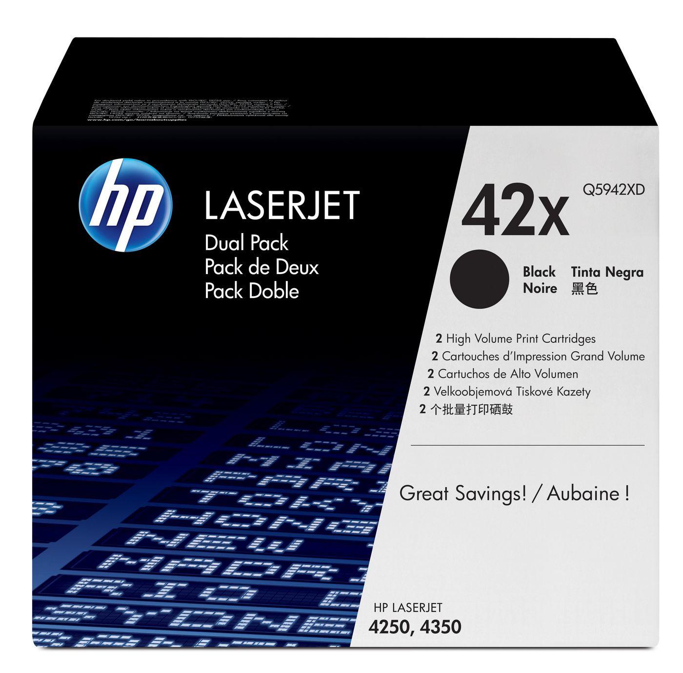 2 TONER CARTRIDGE H.PACKARD...
