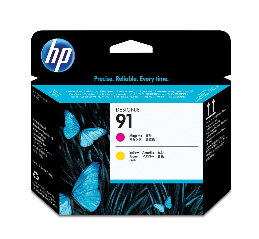 Testina stampante HP di stampa magenta e giallo 91 [C9461A]