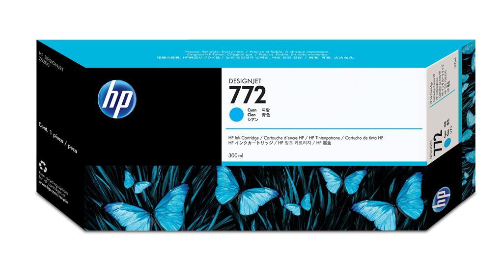 Cartuccia inchiostro HP 772 Originale Ciano [CN636A]