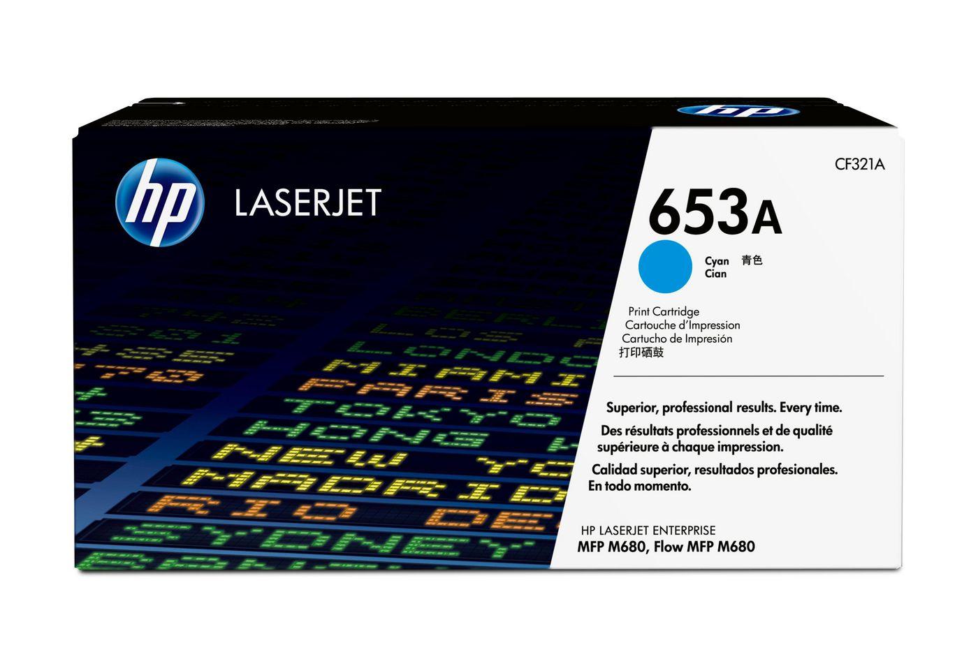 Toner HP 653A Originale Ciano 1 pezzo(i) [CF321A]