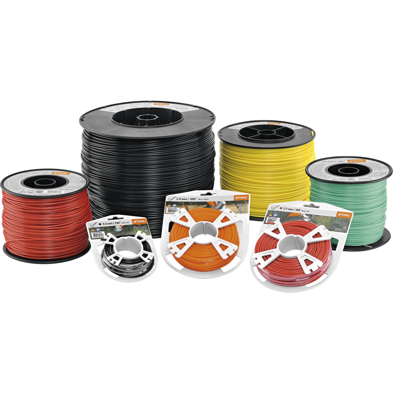 Filo di falciatura Stihl 9302335 Linea verde 2,0 mm x 15,3 m