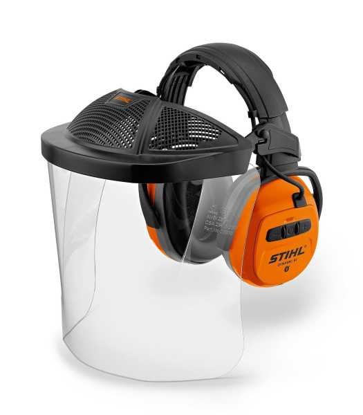 Protezione acustica Stihl 8840538 DYNAMIC BT-PC, con visiera in policarbonato
