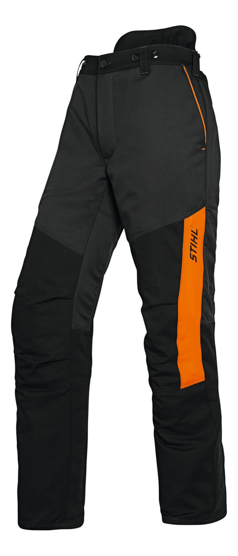 Stihl Function Universal 00883421504 Pantaloni, Nero/Arancione, M (31-34/32)