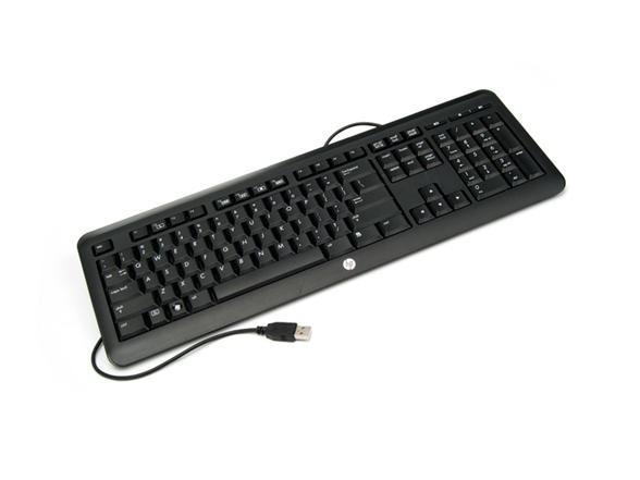 HP QY776AA tastiera USB Nero