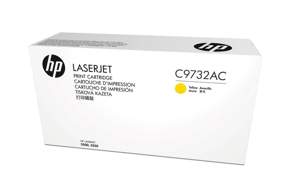 HP Giallo Originale C9732AC per Stampa Laser HP Color LaserJet 887111387011