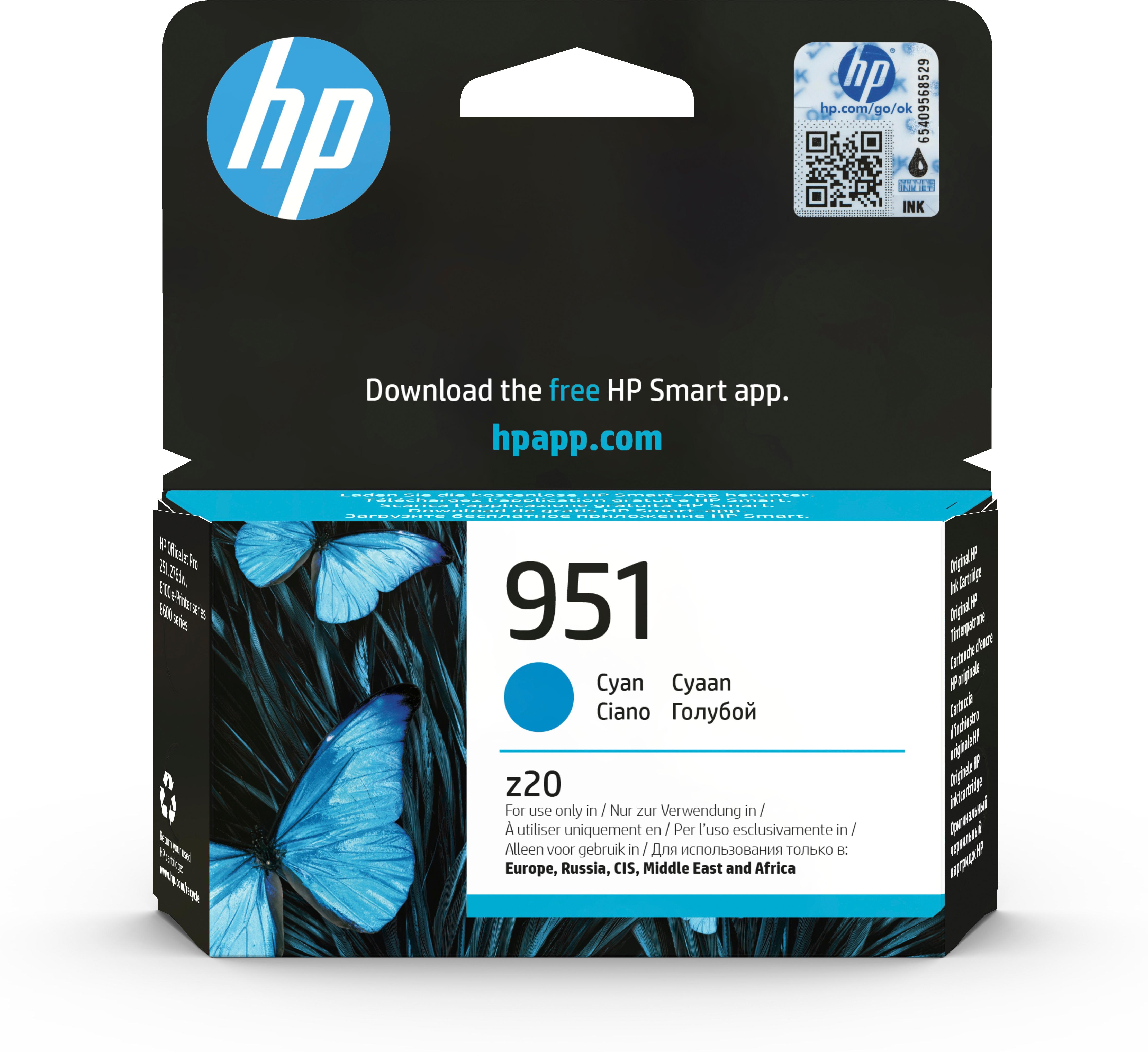 HP Cartuccia originale inchiostro ciano 951