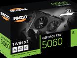 INNO3D GeForce RTX 5060 Twin X2 NVIDIA 8 GB GDDR7 (GeForce RTX 5060 Twin X2)
