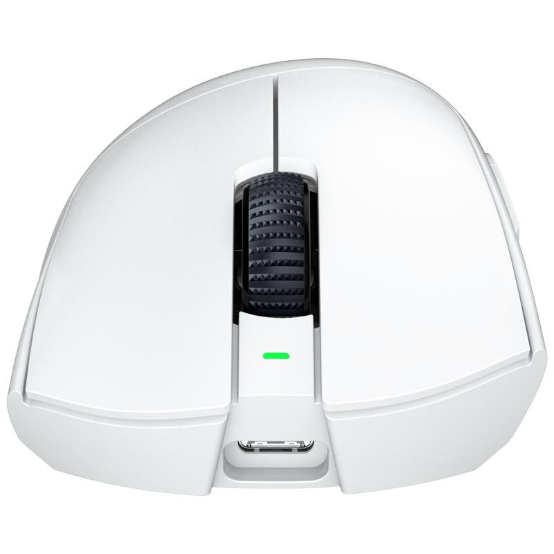 Razer DeathAdder V3 Pro mouse Mano destra RF Wireless USB Type-C Ottico 30000 DPI (RAZER DEATHADDER V3 PRO W/L MOUSE WHT)