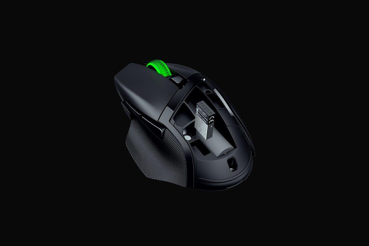 Razer Basilisk V3 X HyperSpeed mouse Mano destra Bluetooth Ottico 18000 DPI (RAZER BASILISK V3 X HYPERSPEED W/L MOUSE)