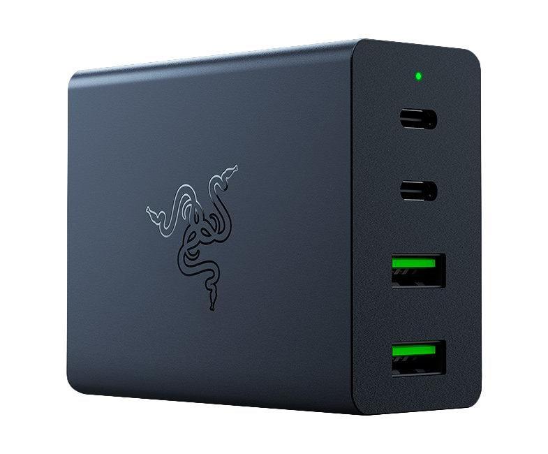 Razer RC21-01700100-R3M1 Caricabatterie per dispositivi mobili Nero Interno (USB C 130W GAN CHARGER RAZOR NOTEBOOK)