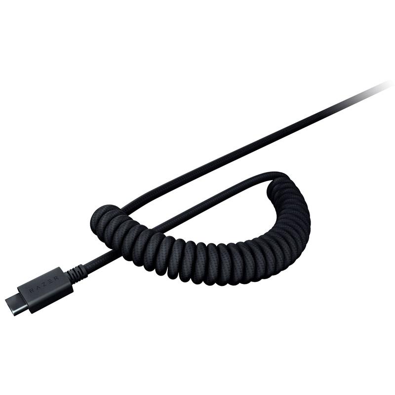 Razer RC21-01490800-R3M1 interruttore a chiave Nero 120 pz (RAZER PBT KEYCAP + COILED CABLE BLACK)