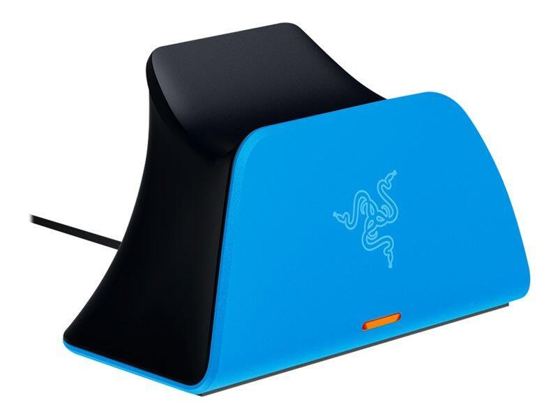 Stand di ricarica rapida universale Razer per PS5 blu (cura di ricarica per PS5 Dualsense Controller wireless)