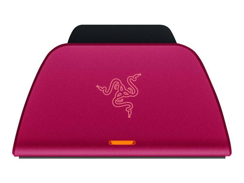 RAZER QUICK CHARGE STAND PS5 COSMIC RED