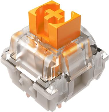 Razer RC21-02040300-R3M1 interruttore a chiave Arancione Trasparente 36 pz (RAZER MECHANICAL SWITCHES ORANGE TACTILE)
