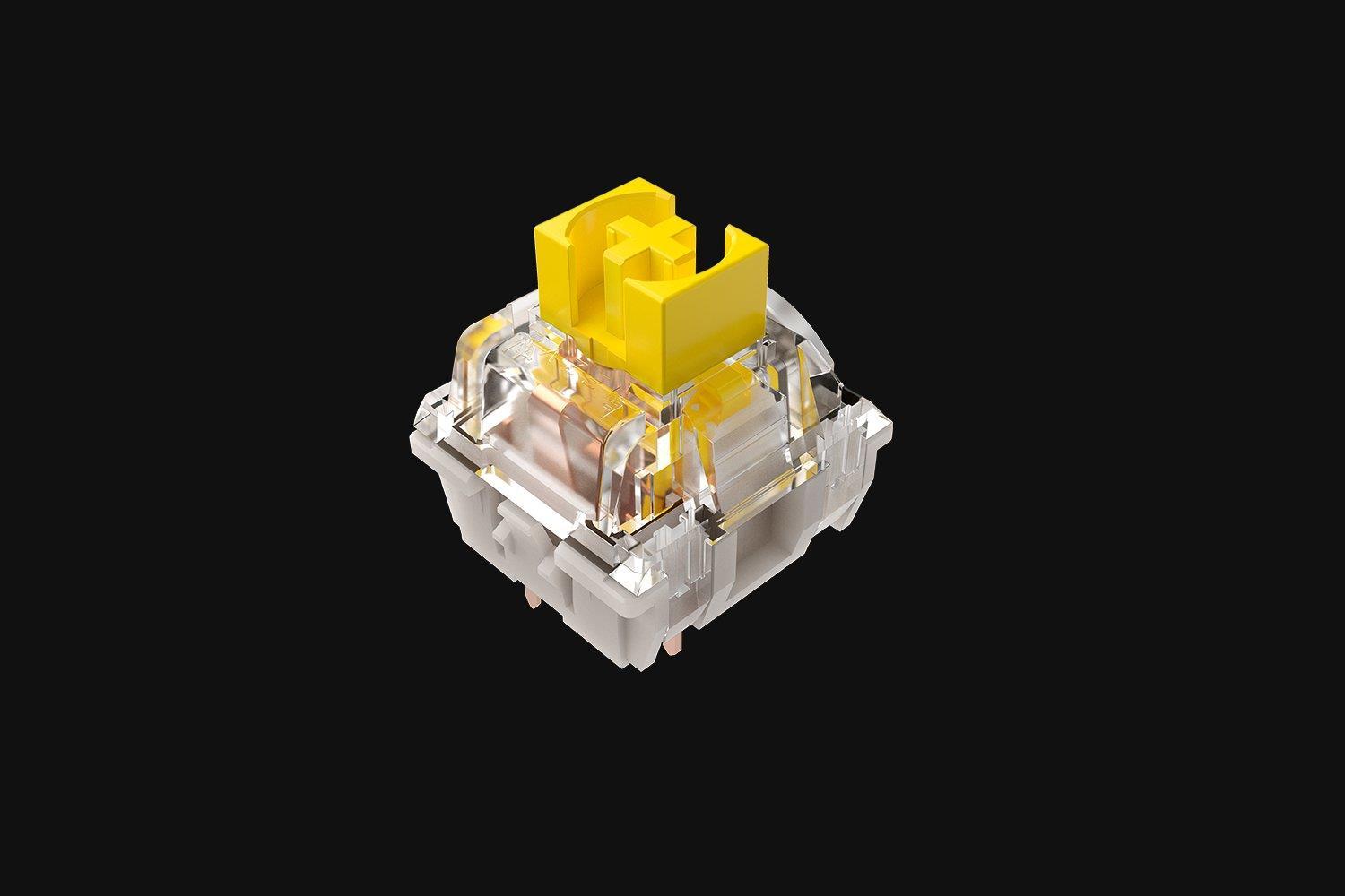 Razer RC21-02040100-R3M1 interruttore a chiave Trasparente Giallo 36 pz (RAZER MECHANICAL SWITCHES YELLOW LINEAR)