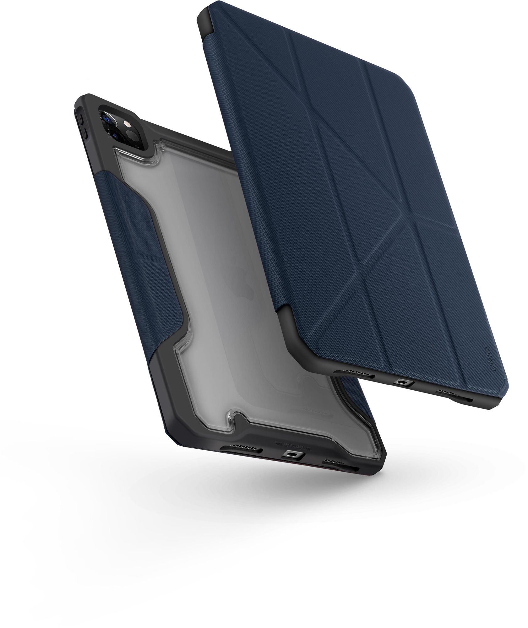 Custodia Uniq Trex - Flipomslag per tablet - Blu iPad Pro 11 - 2a generazione