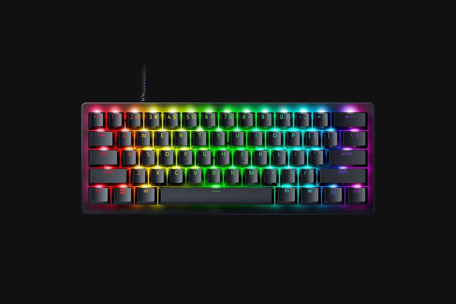 Tastiera Razer Huntsman v3 pro mini de-layout, nero
