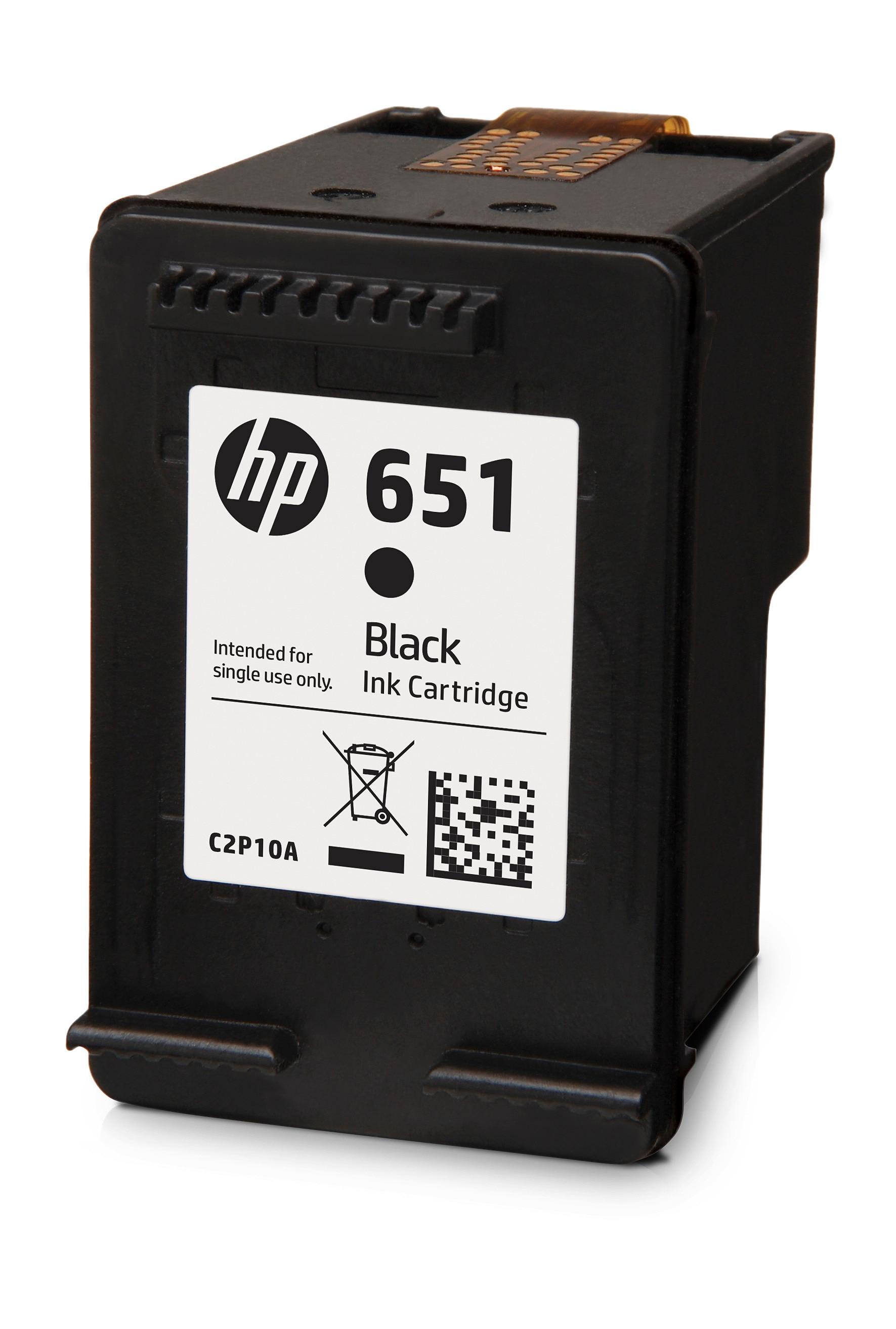HP 651 Black Original Ink...