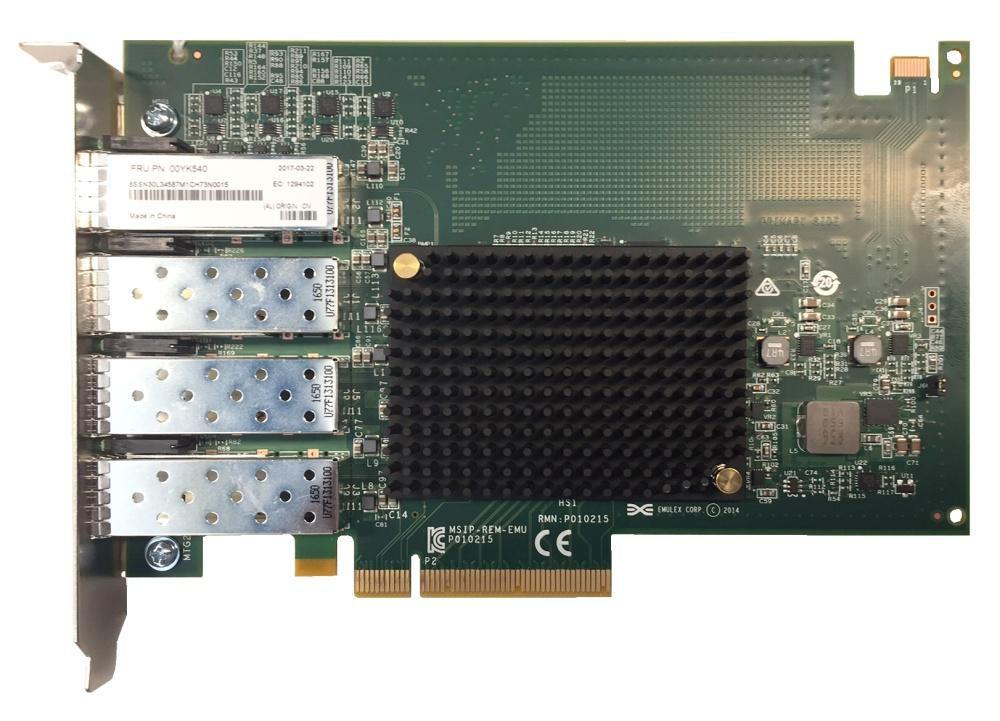 Lenovo 7ZT7A00493 scheda di rete e adattatore Interno Fibra 10000 Mbit/s