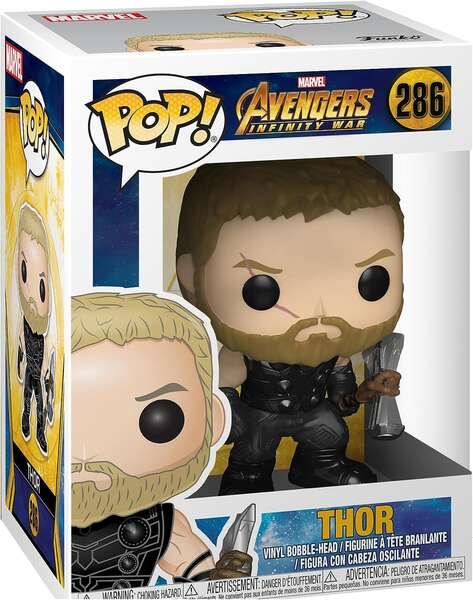Funko Pop Marvel Avengers Infinity War Thor - Figura in vinile - Altezza 9 cm circa.