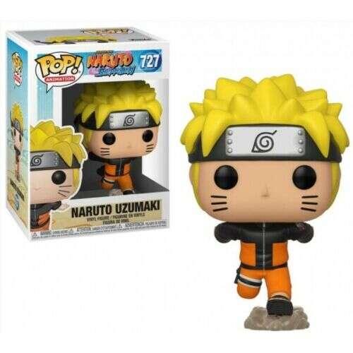 Funko Pop Animazione Naruto Shippuden Naruto che corre - Figura in vinile - Altezza 9 cm circa.