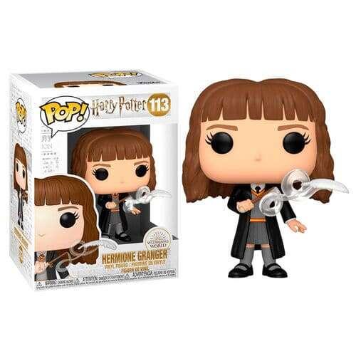 Funko Pop Harry Potter Hermione con piuma - Figura in vinile - Altezza 9 cm circa.