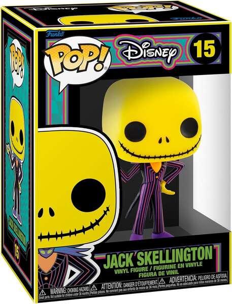 Funko Pop Disney Nightmare Before Christmas Jack Blacklight - Figura in vinile - Altezza 95 cm circa.