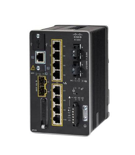 Catalyst IE3200 with 8 GE PoE+ & 2 GE SFP - Fixed System - NE