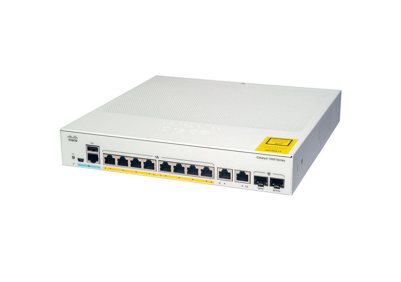 Catalyst 1000 8 port GE - 2x1G SFP