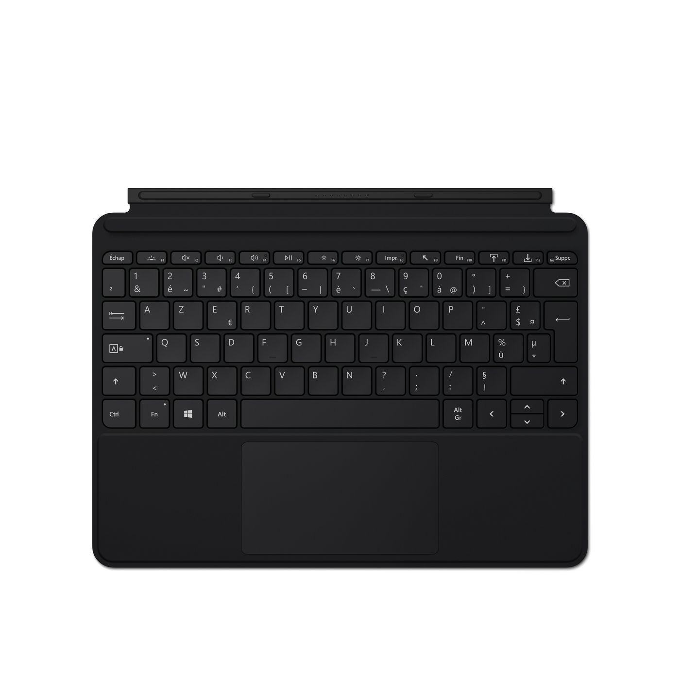 Microsoft Surface Go Type Cover Nero Microsoft Cover port AZERTY Belga, Francese