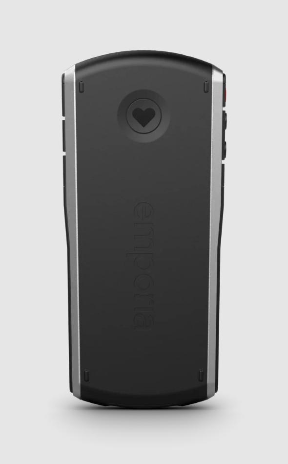 Emporia Simplicity LTE 5,08 cm (2") 90 g Nero Telefono per anziani