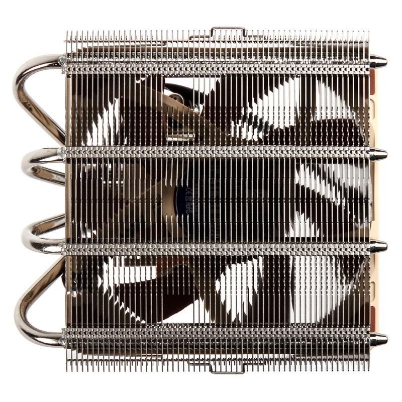 Noctua NH-L12S sistema di raffreddamento per computer Processore Refrigeratore 12 cm Beige Nichel (Noctua NH-L12S Low Profile C