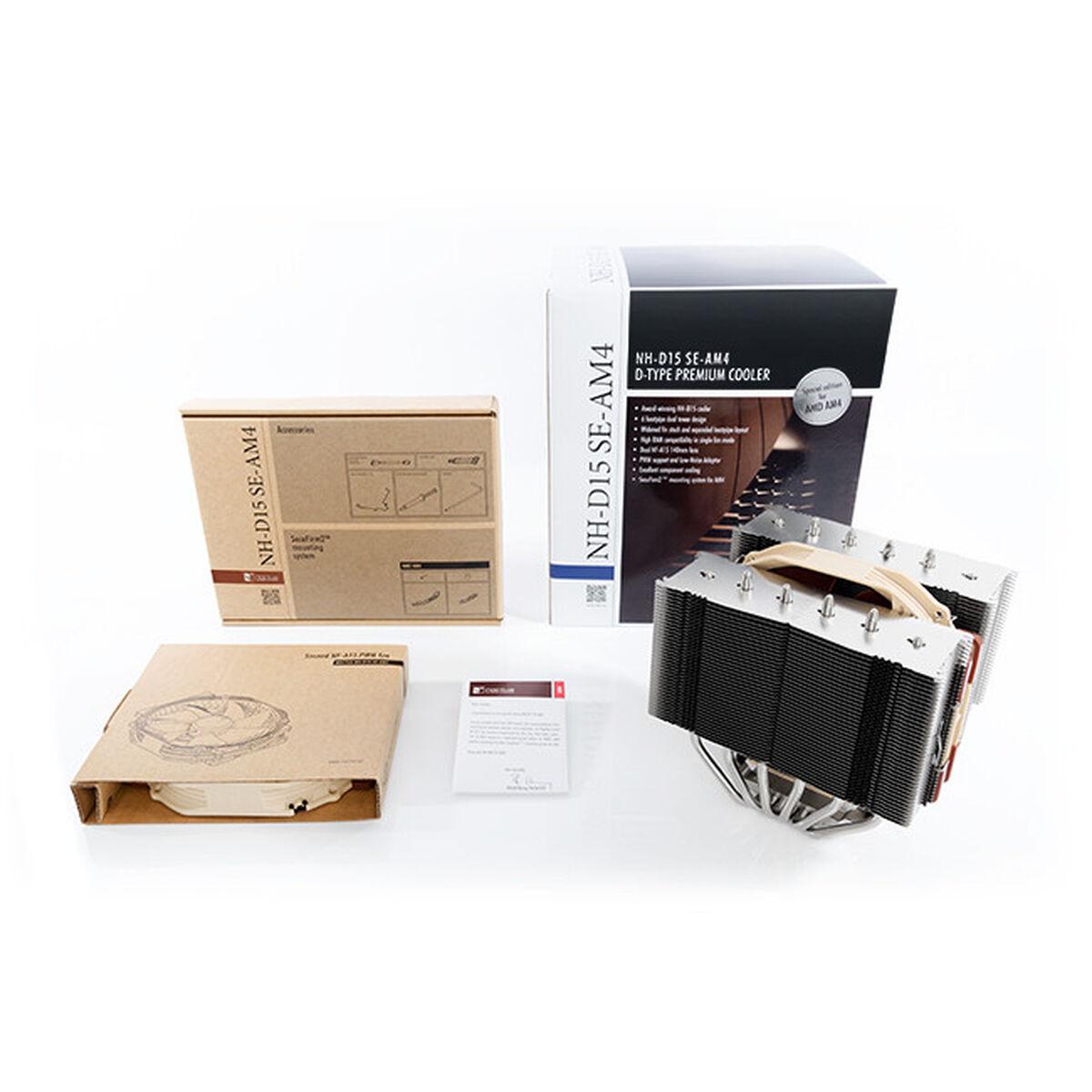 NOTETUA NH-D15 SE-AM4 CPU Dissipatore 140mm 2 Vel-Max.1500 giri / min - 6 tubi di calore