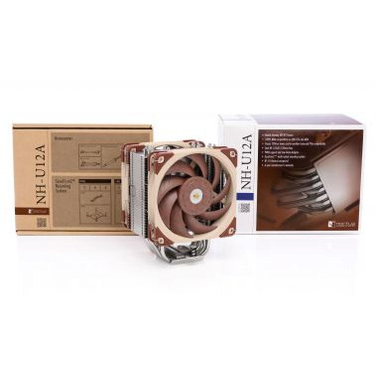 Noctua NH-U12A sistema di raffreddamento per computer Processore Refrigeratore 12 cm Beige, Marrone, Argento 1 pz (Noctua NH-U1