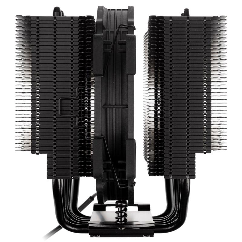 Noctua NH-D15S CH.BK sistema di raffreddamento per computer Processore Refrigeratore 14 cm Nero, Cromo (Noctua NH-D15S Chromax