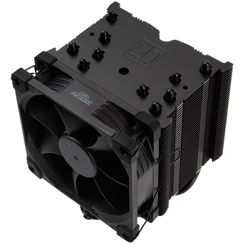 Noctua NH-U9S chromax.black Processore Dissipatore di calore/Radiatore 9,2 cm Nero, Cromo 1 pz (Noctua NH-U9S Chromax Black CPU