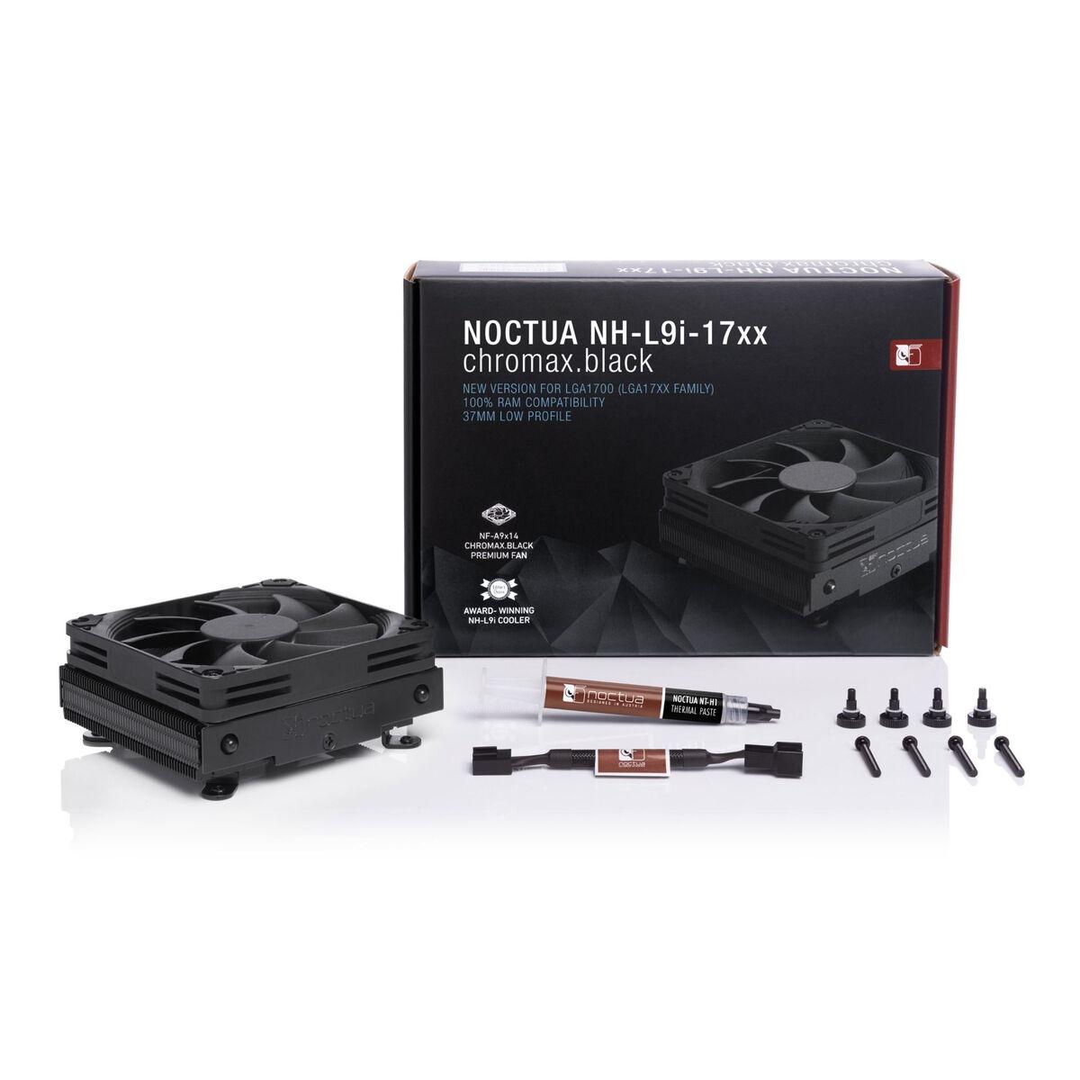 Noctua NH-L9i-17xx chromax.black Dissipatore CPU Top Flow (Presa 1700)