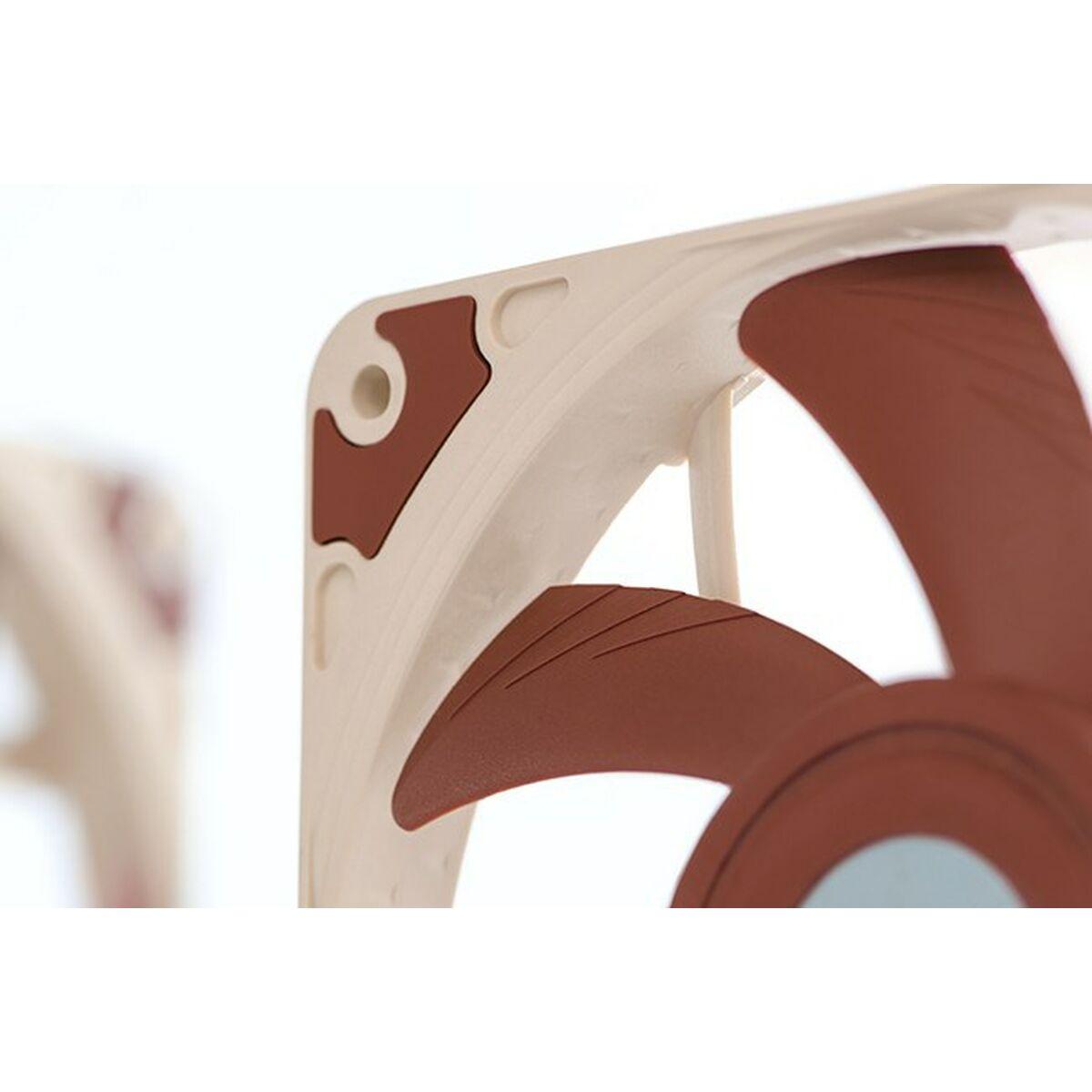 Noctua NF-A12x15 FLX Case per computer Ventilatore 12 cm Beige Marrone (Noctua NF-A12x15 FLX 120mm 1850RPM Fan)