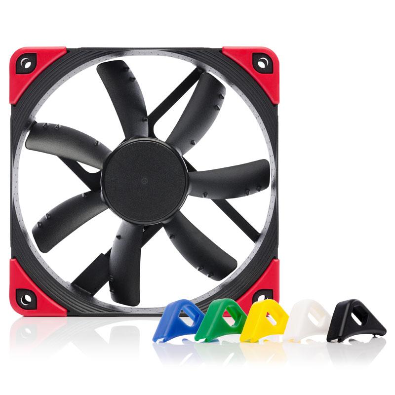 Noctua chromax NF-S12A PWM Fan 1-pack Sort 120 mm