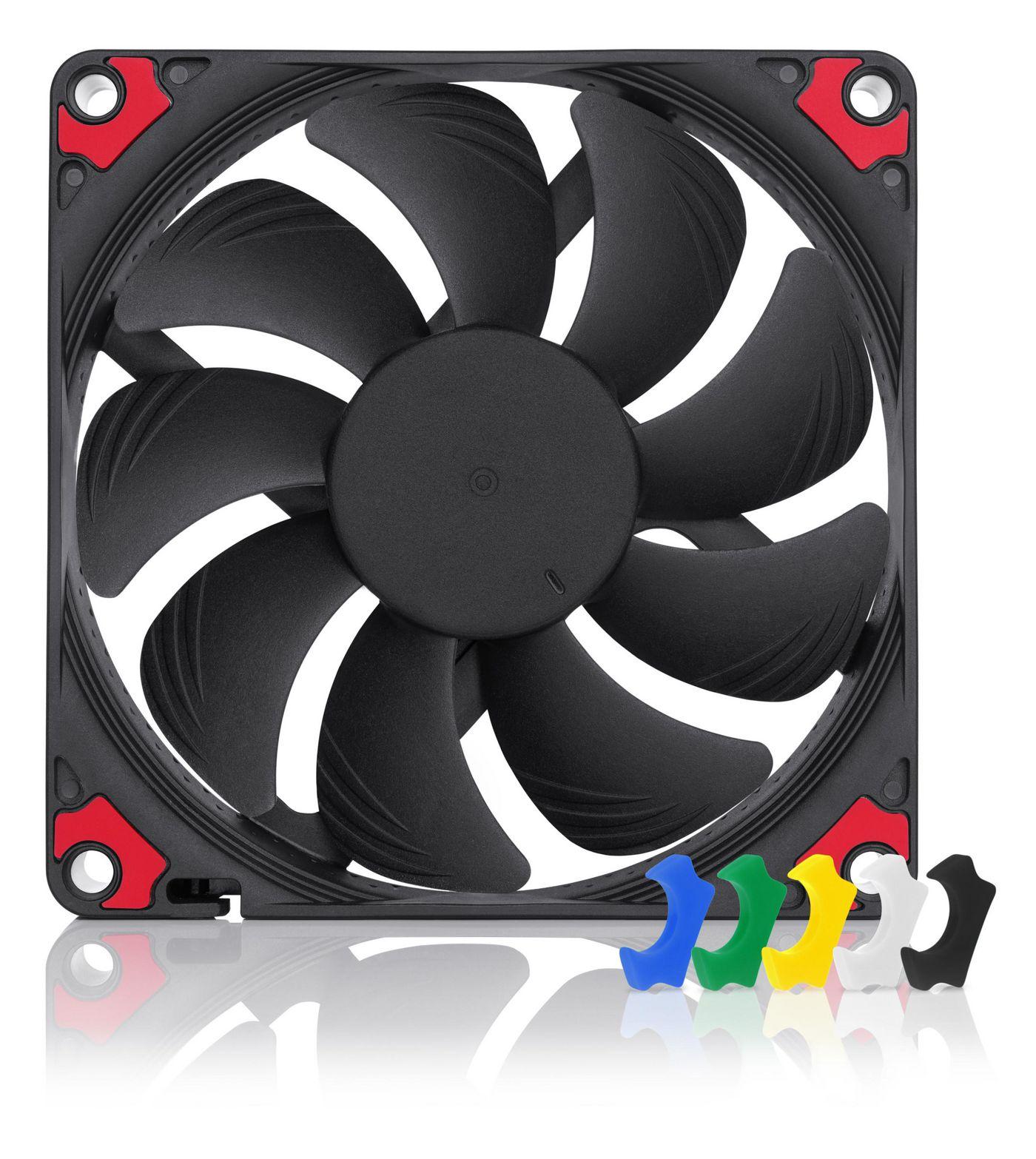 Noctua NF-A9X14 HS-PWM CH.BK.S sistema di raffreddamento per computer Case per computer Ventilatore 9,2 cm Nero (Noctua NF-A9x1