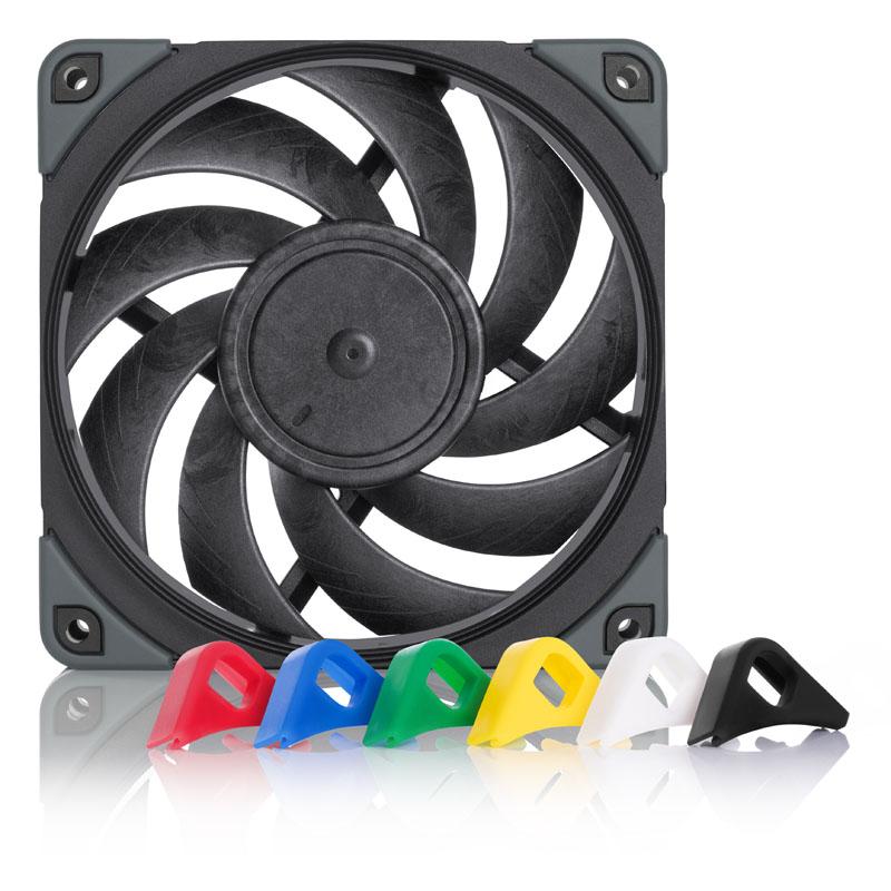 Noctua NF-A12X25 Processore Ventilatore 12 cm Nero (Noctua NF-A12x25 PWM Chromax Black Fan - 120mm)