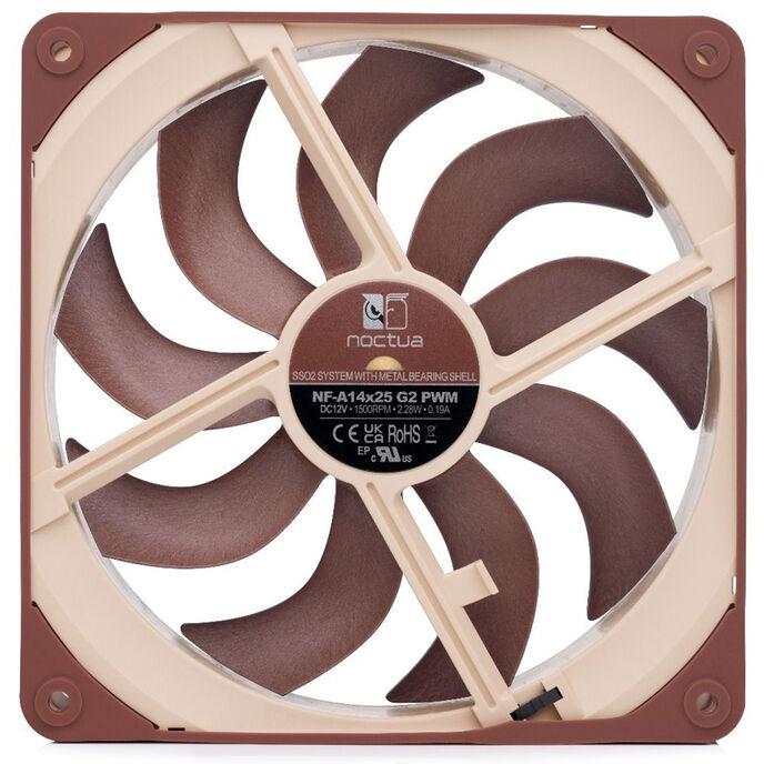 Noctua NF-A14x25 G2 PWM - indsats med
