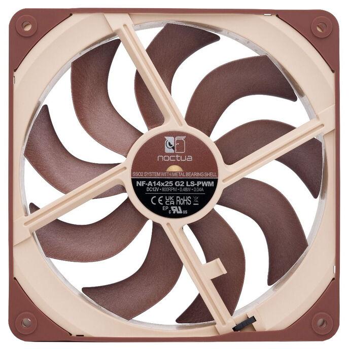Noctua NF-A14X25 G2 LS-PWM - indsats m