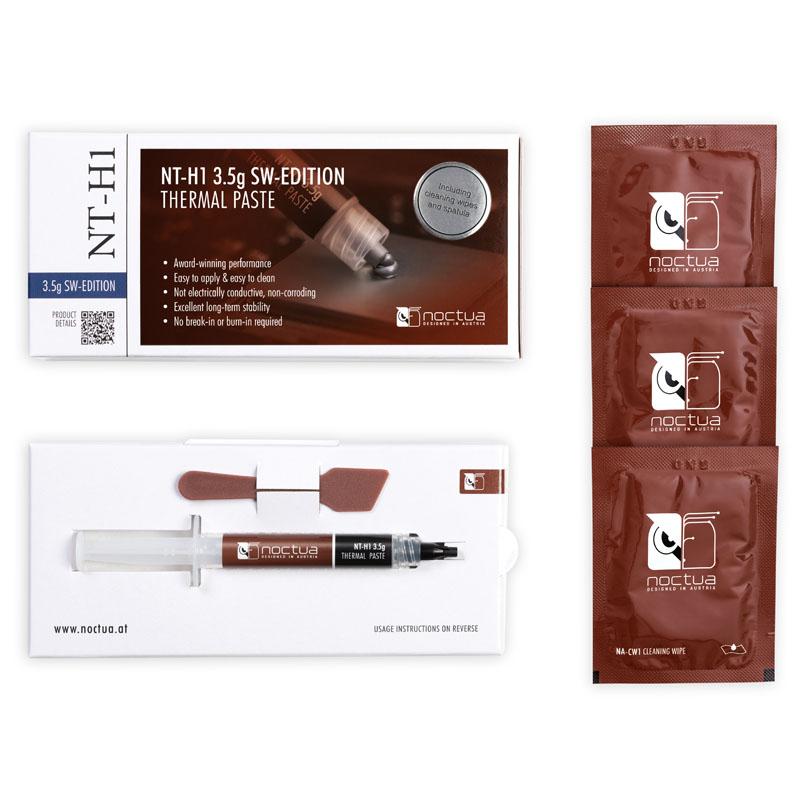 Noctua NT-H1 compontente del dissipatore di calore Pasta termica 35 g (Noctua NT-H1 3.5g SW Edition)