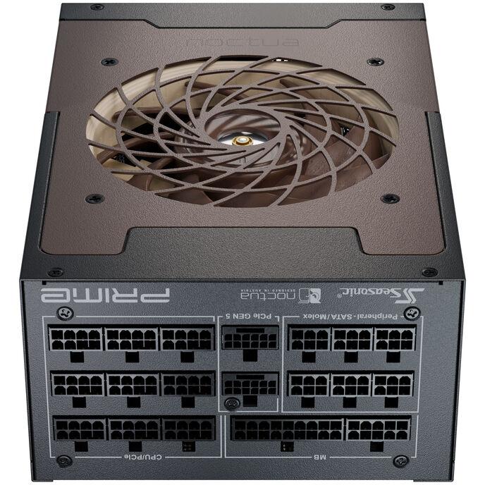 STASEIC PRIME TX-1600 NOCTUA Edition Alimentatore ATX 3.1 1600W (titanio/cm-full) (Prime TX-1600 Noctua Edition)