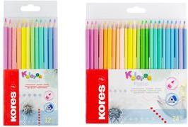 Kores Dreikant -Buntstüchte "Kolores Pastel", 12 CARTONONETUI Mining Resistenza: 3 mm, fortemente pigmentato - 1 pezzo (BB9331