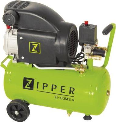Zipper Zi-Com24E Air Compressore 1100 W 165 L/min AC (Zi-COM24E)