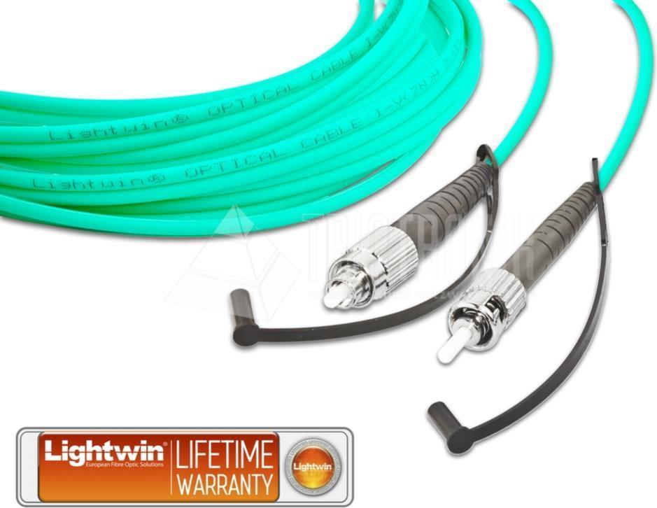 Cavo patch in fibra ottica Simplex di alta qualità Lightwin MM OM3 cavo patch in fibra ottica FC - ST (LSP-50 FC-ST 2.0 OM3)